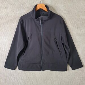 Snozu Platinum Collection Jacket Womens 1X Black Softshell Full Zip Outdoor Ski‎